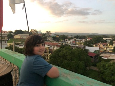 View of San Ignacio from our hotel